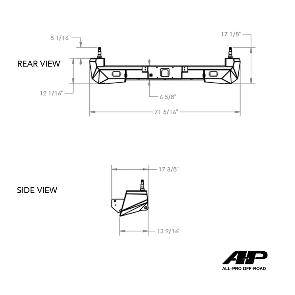 2005-2015 Toyota Tacoma High Clearance Dual Swing-Out Bumper