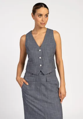 Alica Gilet Denim 