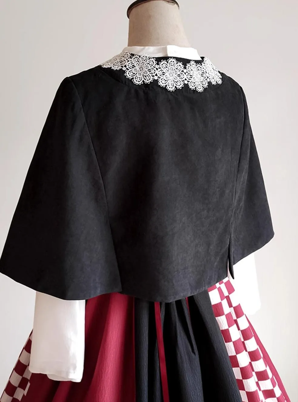 (BFM)Forest Wardrobe~Seagull Island Tea~Wa Lolita Full Set Taisho Style Lolita JSK