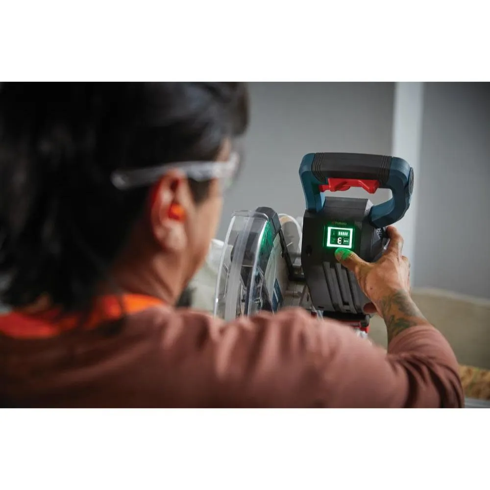 Bosch GCM18V-12GDCN PROFACTOR 18V 12 In. Dual-Bevel Glide Miter Saw (Bare Tool)