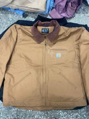 Custom handpick Carhartt deadstock Detroit jacket 120 piece ,30 vest and 30 overall