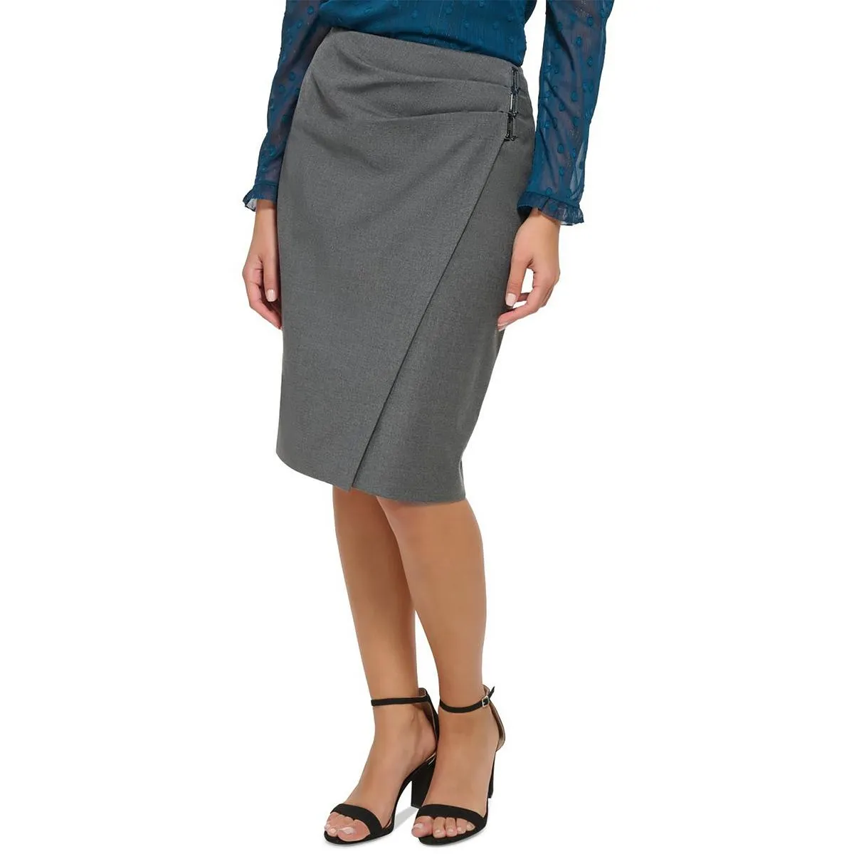 DKNY Womens Office Suit Separate Pencil Skirt