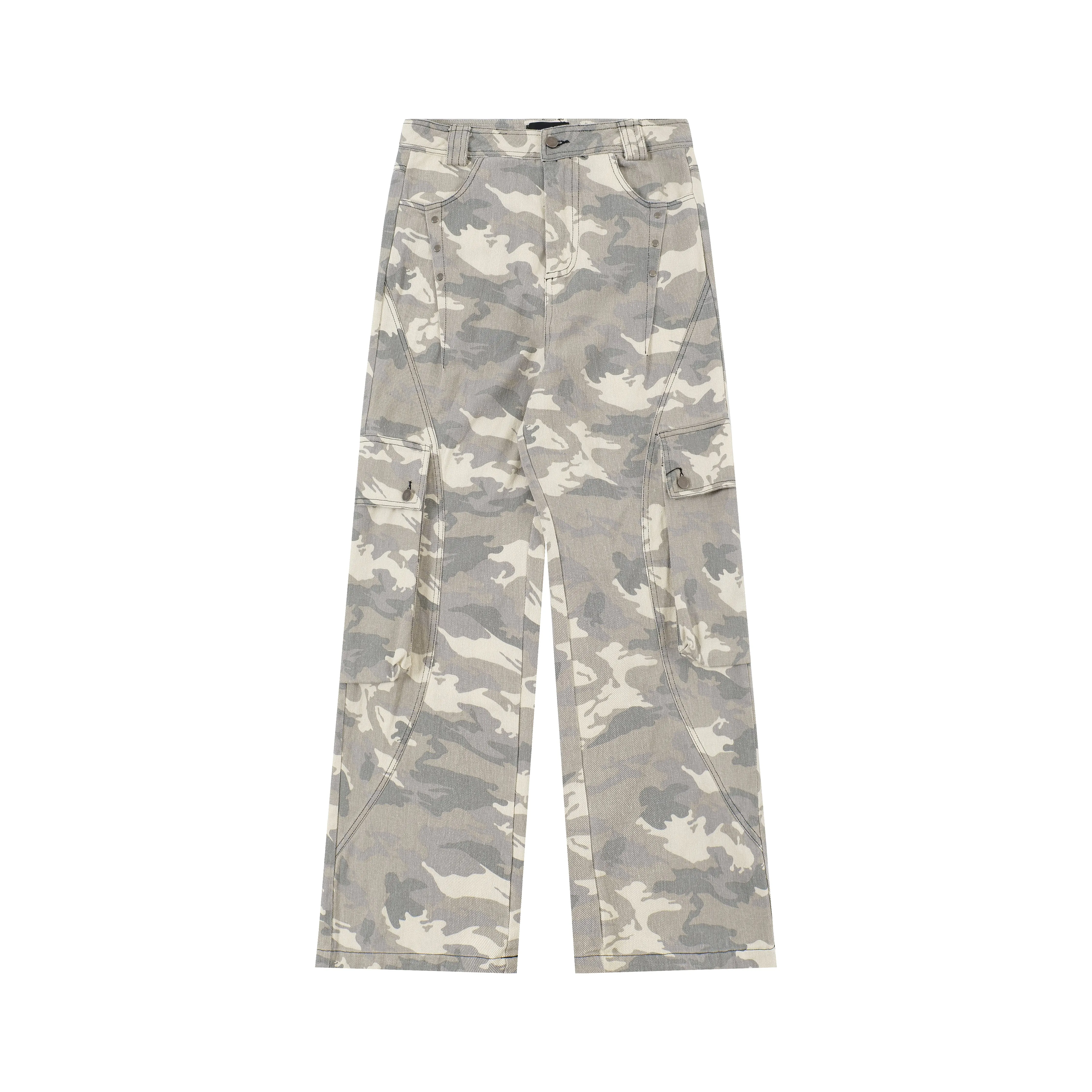 Faire Echo High-Street Camo Cargo Jeans