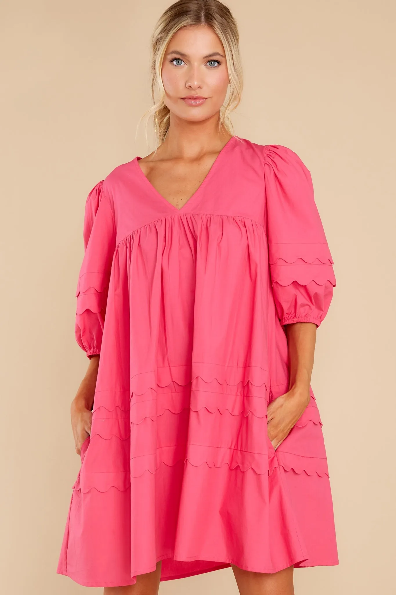 Gracie Hot Pink Dress