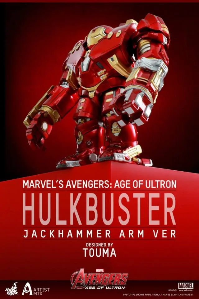 Hot Toys - AMC016 - Avengers: Age of Ultron - Hulkbuster (Jackhammer Arm Version) Artist Mix Collectible Designed by Touma