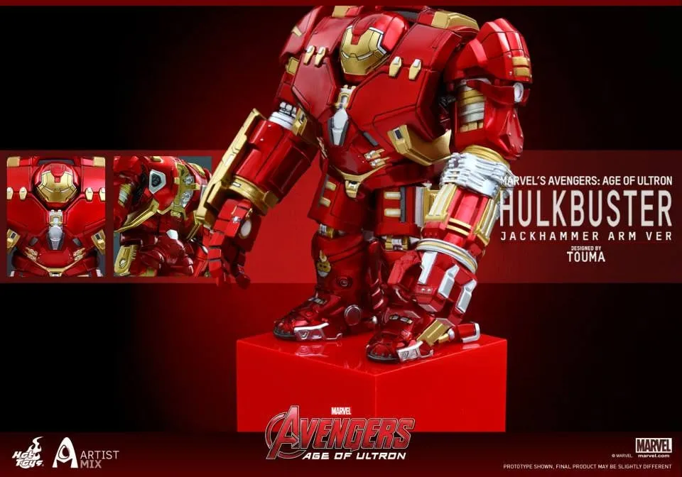 Hot Toys - AMC016 - Avengers: Age of Ultron - Hulkbuster (Jackhammer Arm Version) Artist Mix Collectible Designed by Touma