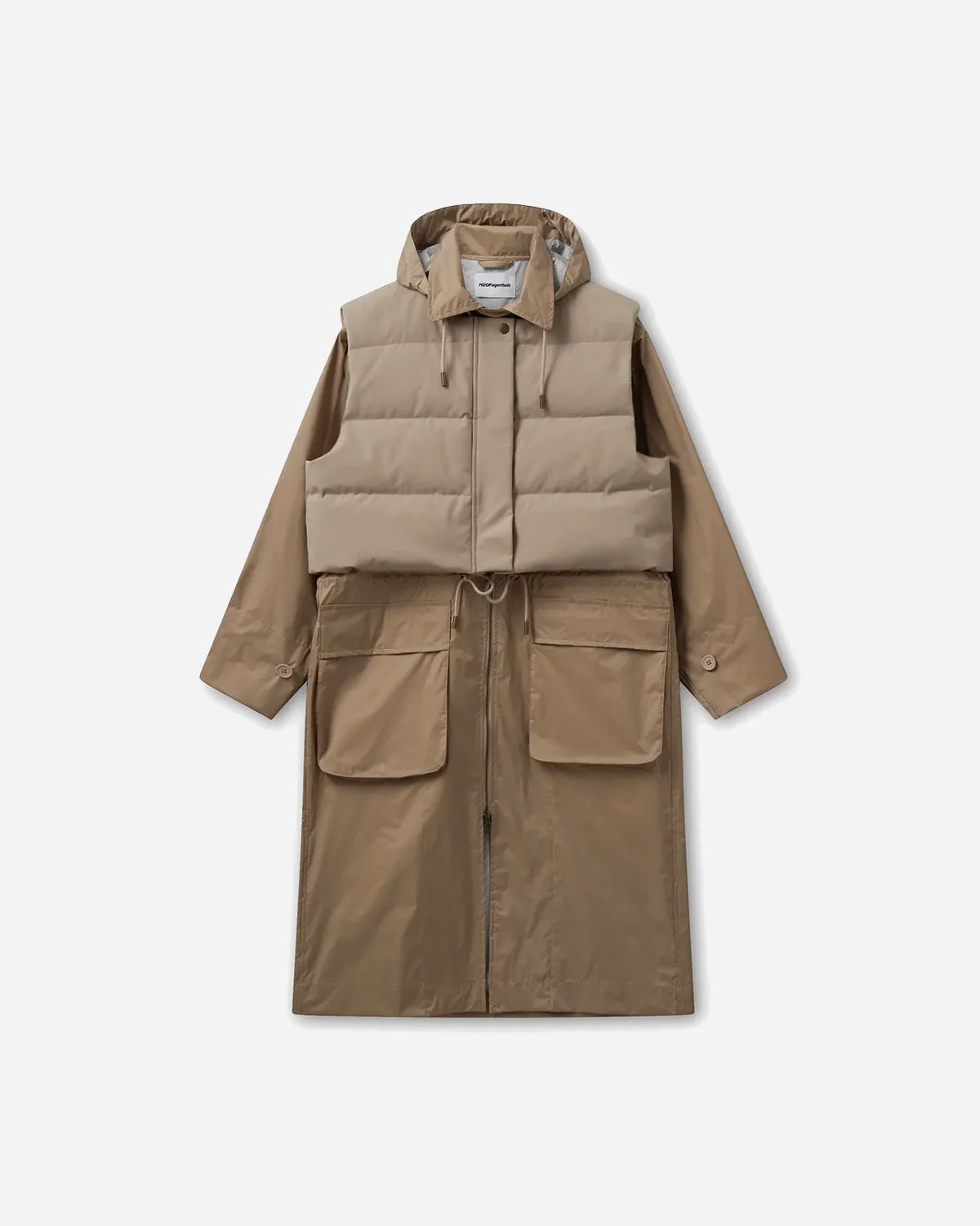 Magic Rain Jacket - Creamy Grey