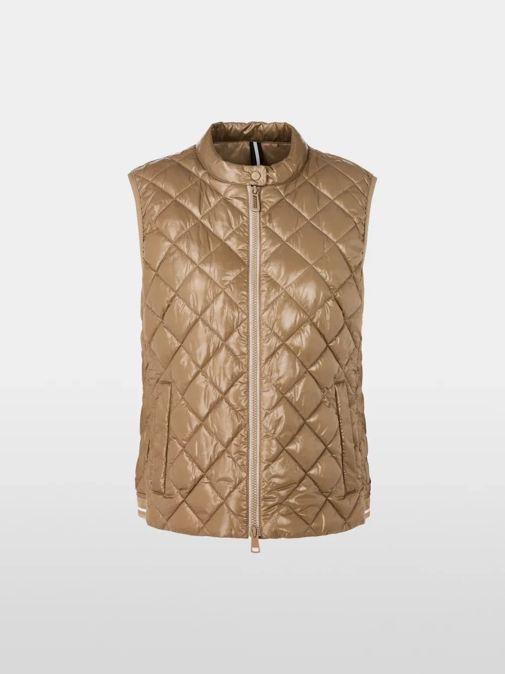 Marc Cain Soft Coffee Puffer vest – "Rethink Together"