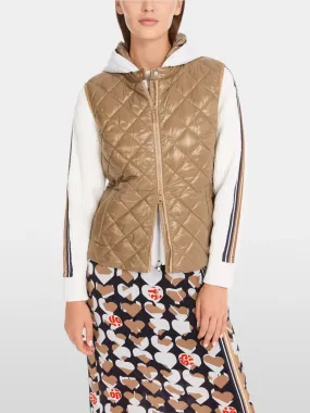 Marc Cain Soft Coffee Puffer vest – "Rethink Together"