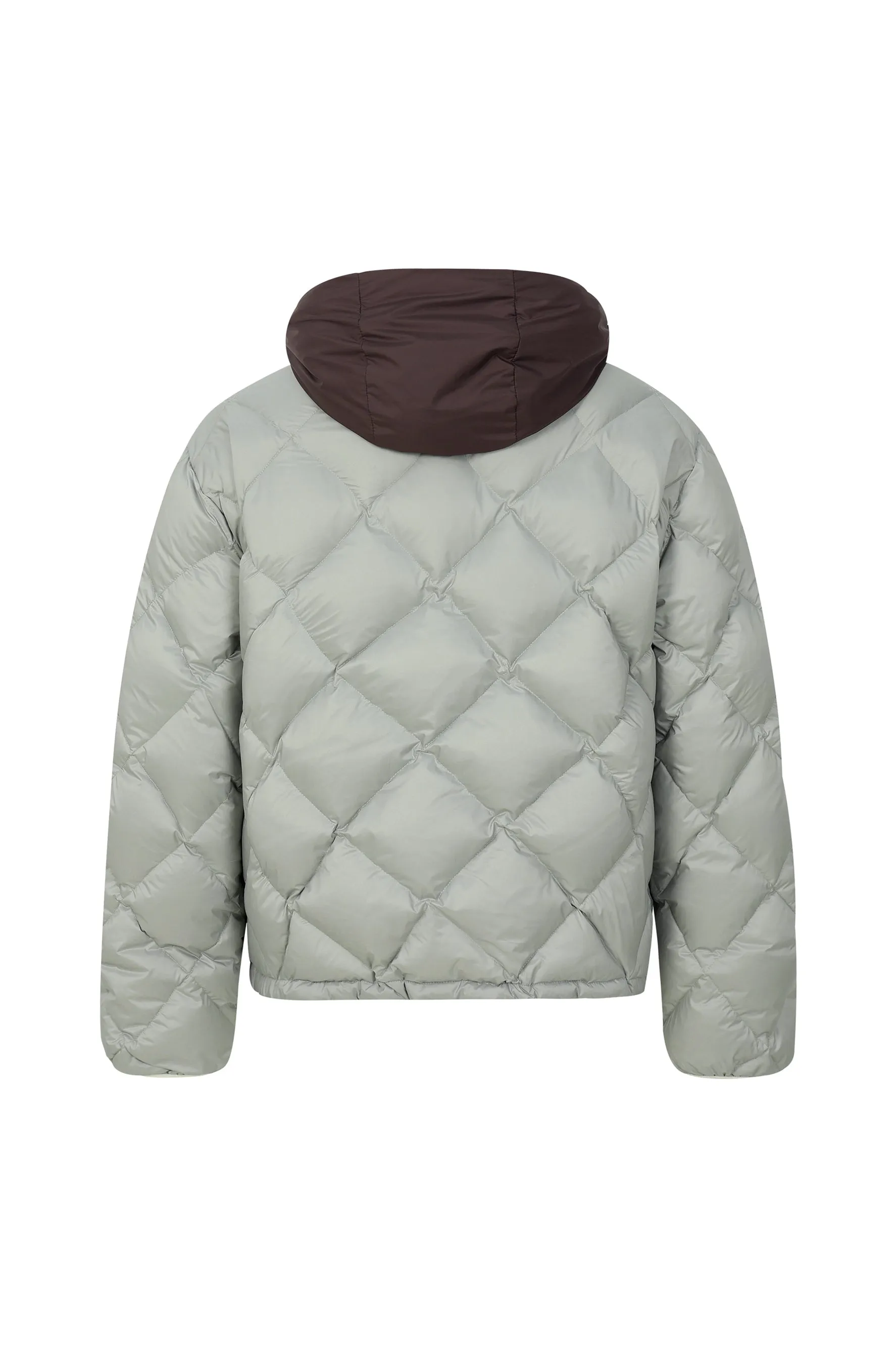 MEDM QUILTED HOODED JACKET