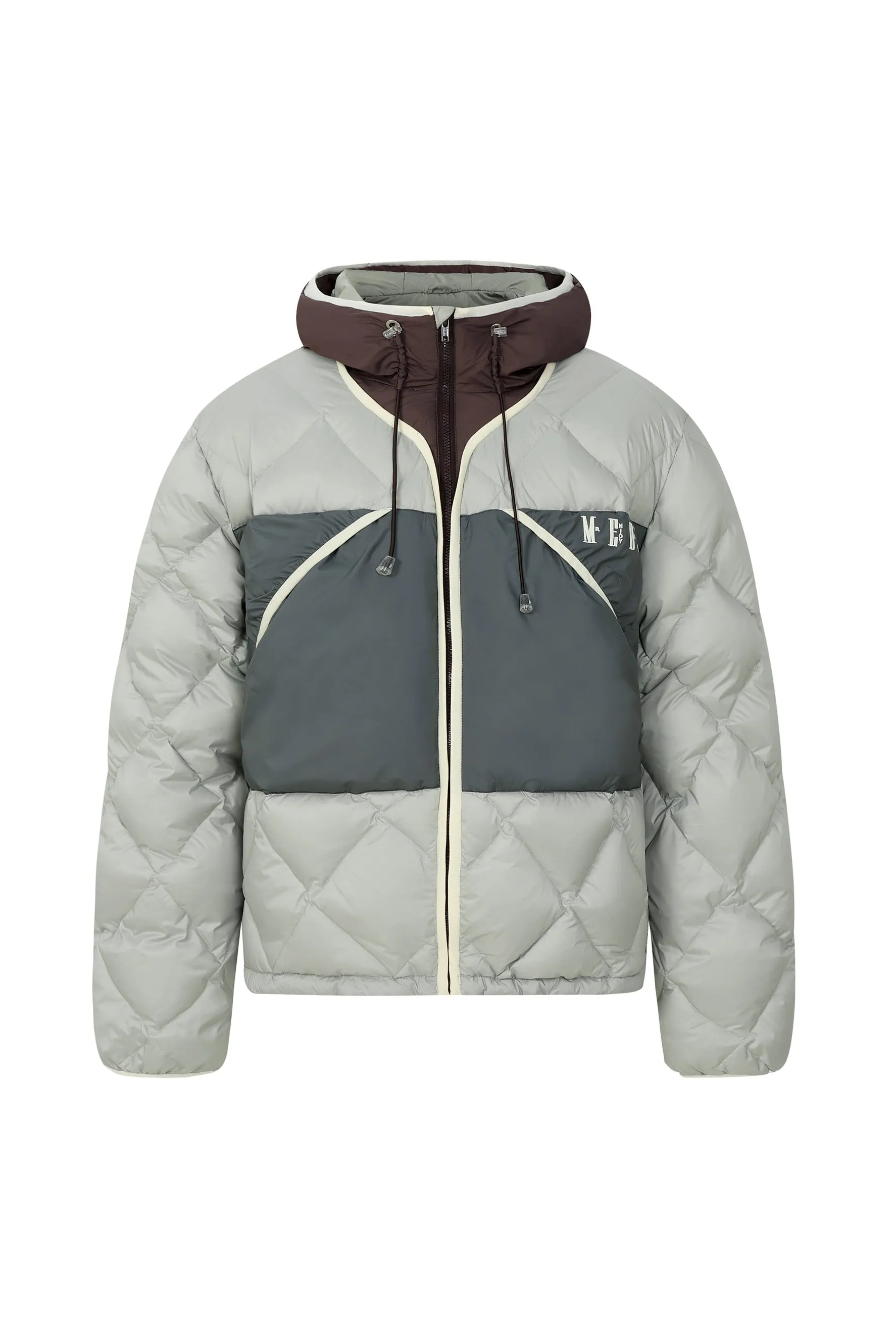 MEDM QUILTED HOODED JACKET