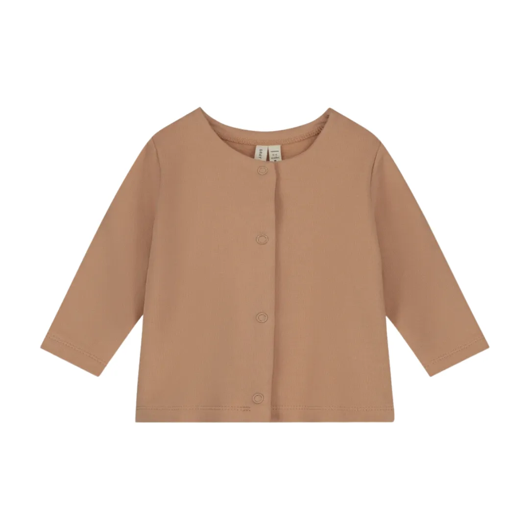 Organic Baby Cardigan "Biscuit"