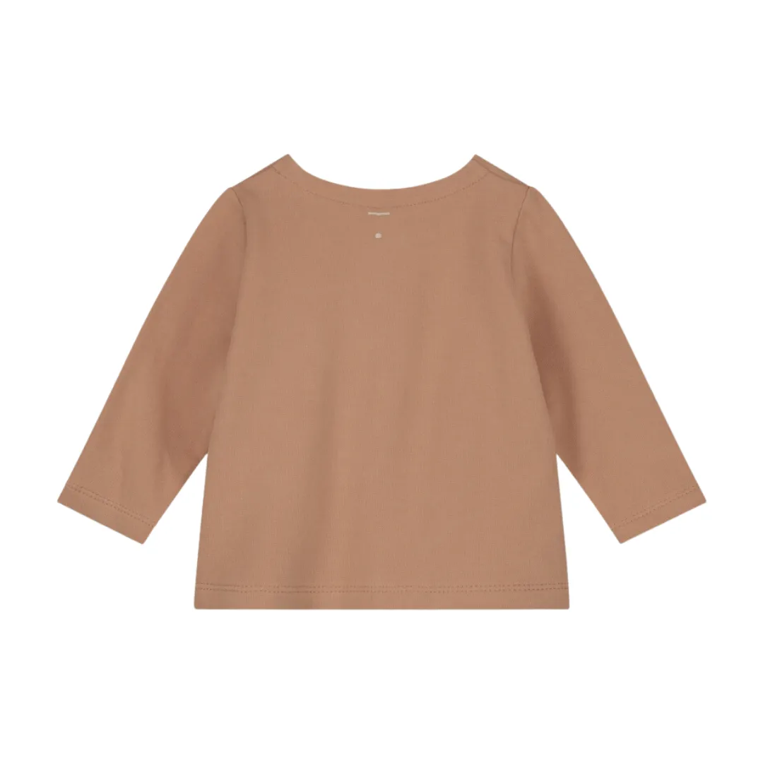 Organic Baby Cardigan "Biscuit"