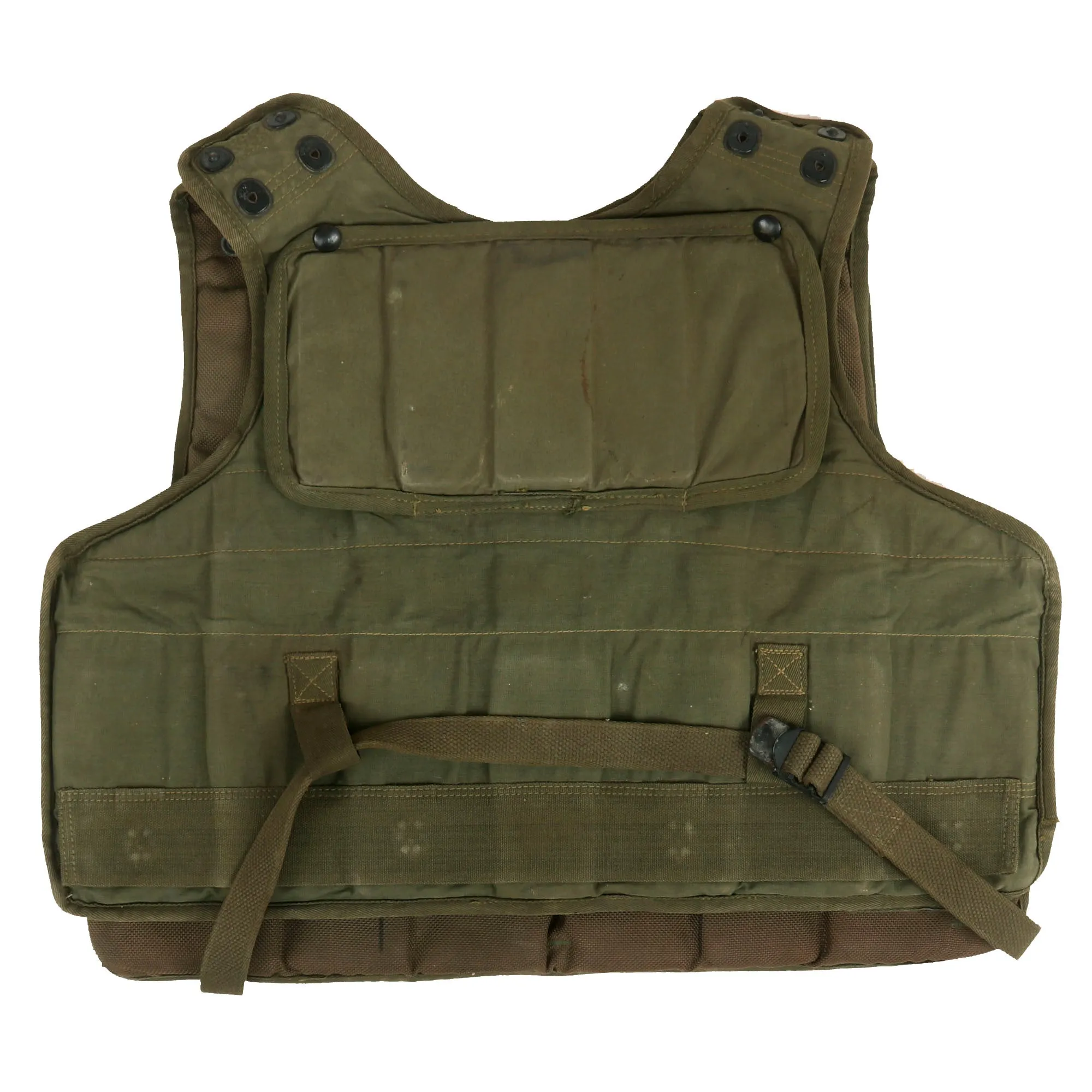 Original U.S. Korean War M12 Body Armor - Two Pieces Manufactured by Breslee & Artistic Furniture Manufacturing Company