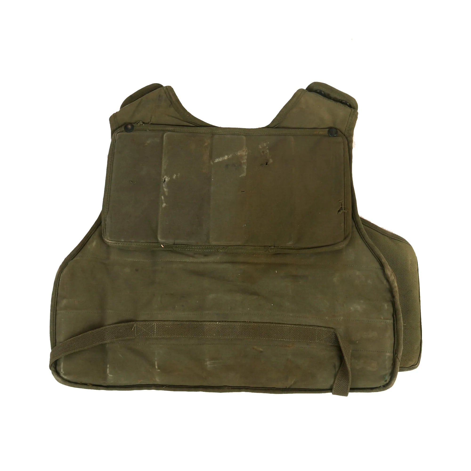 Original U.S. Korean War M12 Body Armor - Two Pieces Manufactured by Breslee & Artistic Furniture Manufacturing Company