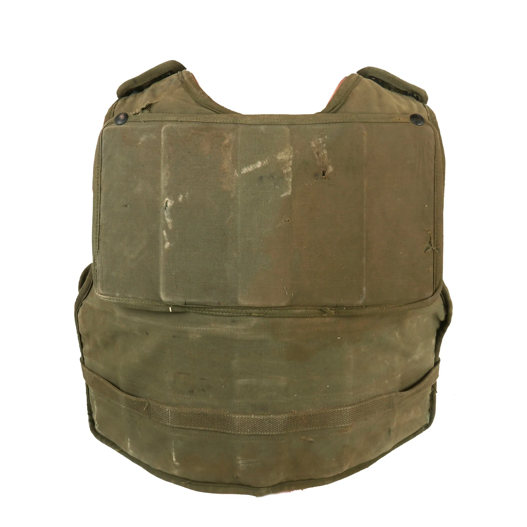 Original U.S. Korean War M12 Body Armor - Two Pieces Manufactured by Breslee & Artistic Furniture Manufacturing Company