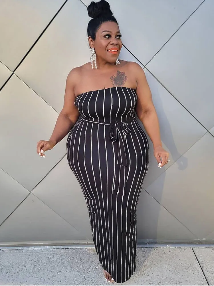 Plus Size Two Piece Rainbow Open Front Cardigan Dresses Sets