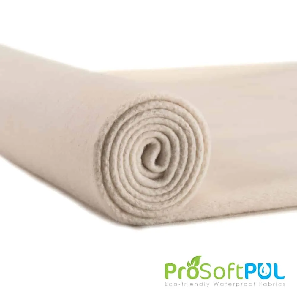 ProSoft® Stretch-FIT Organic Cotton Fleece Waterproof ECO-PUL™ Fabric (W-381)