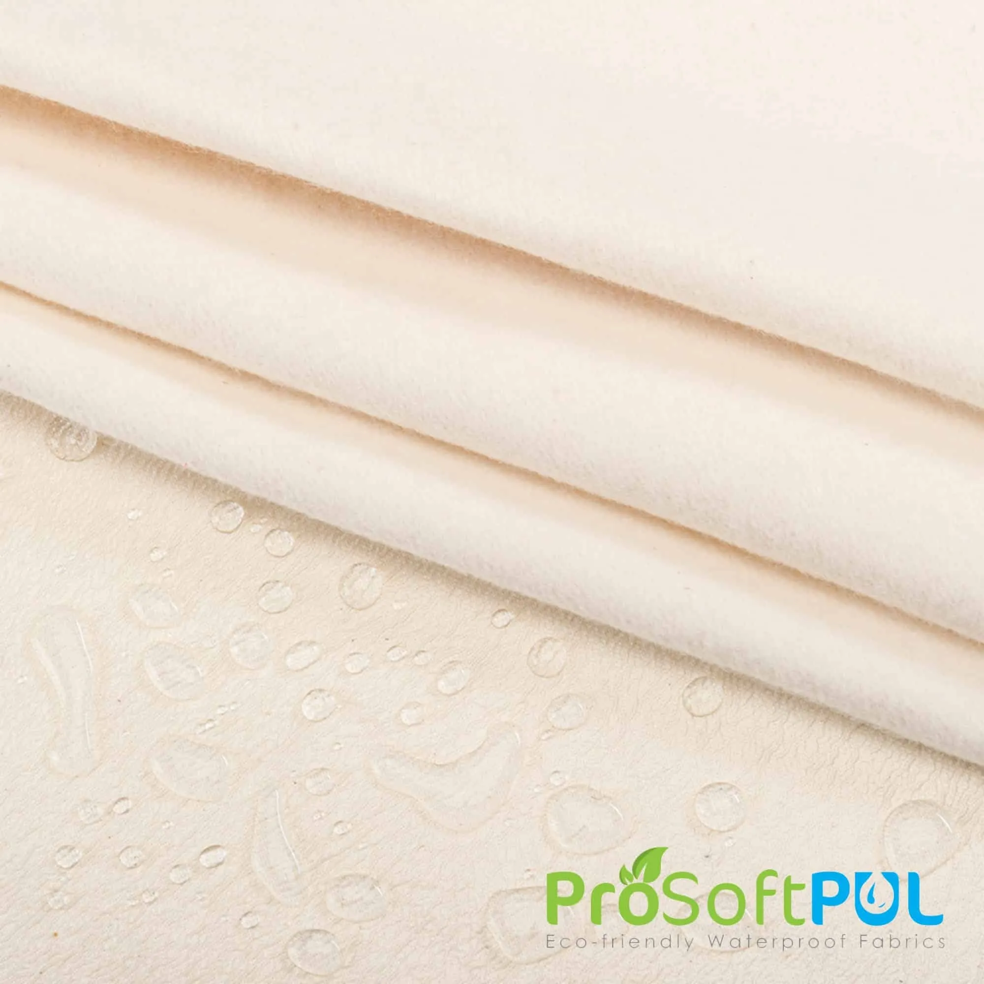 ProSoft® Stretch-FIT Organic Cotton Fleece Waterproof ECO-PUL™ Fabric (W-381)