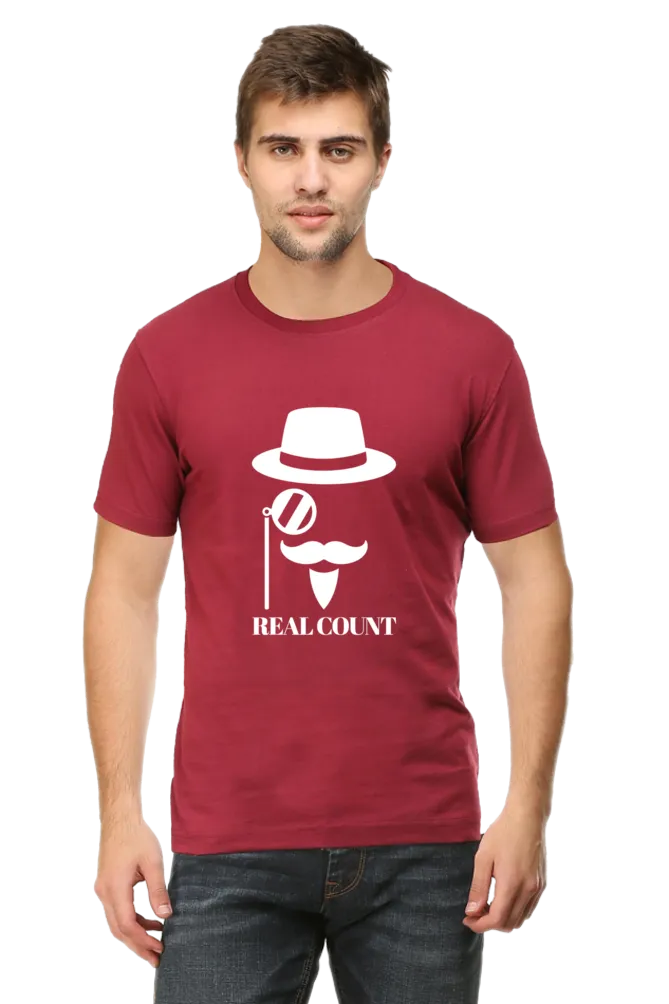 Real Count Printed T-shirt for men