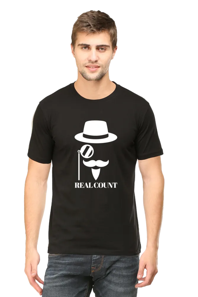 Real Count Printed T-shirt for men