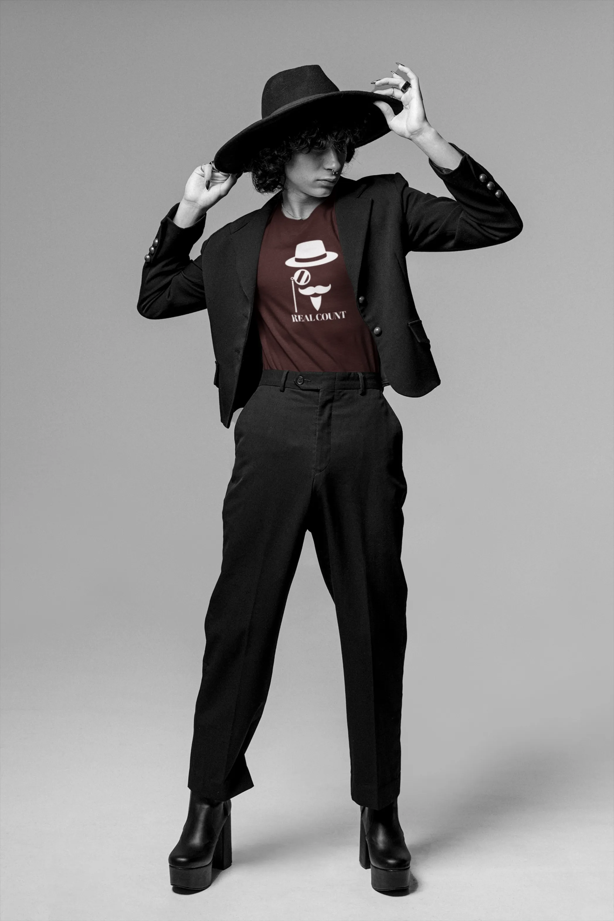 Real Count Printed T-shirt for men