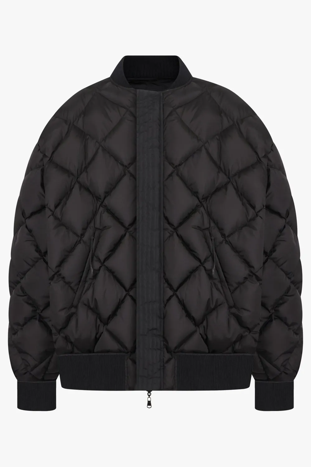 REVERSIBLE BOMBER JACKET | BLACK