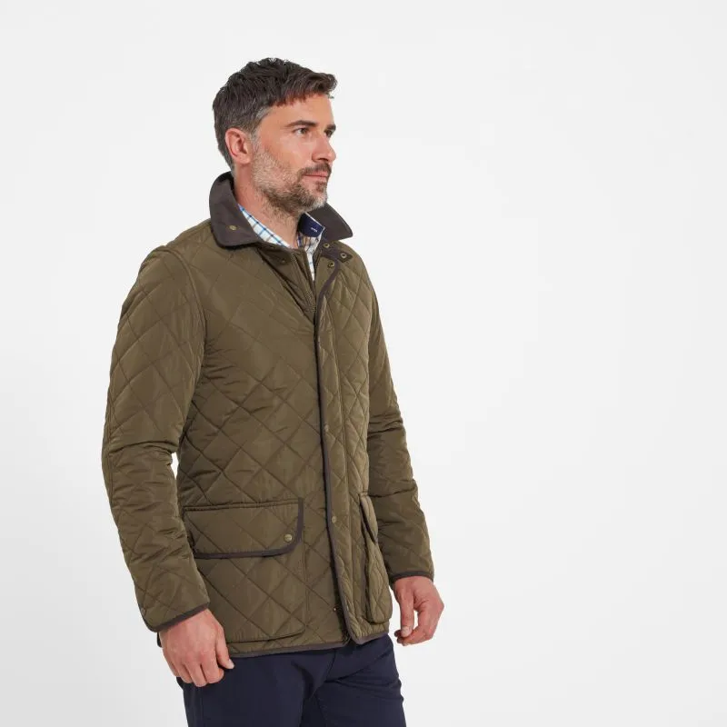 Schoffel Barrowden Mens Quilted Jacket - Olive
