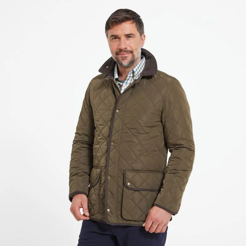 Schoffel Barrowden Mens Quilted Jacket - Olive