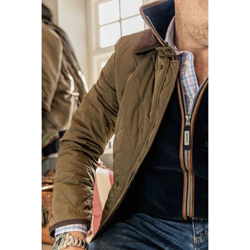 Schoffel Barrowden Mens Quilted Jacket - Olive