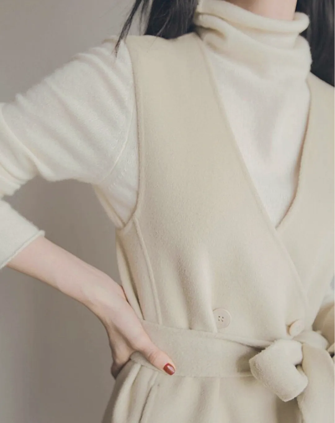 ♀Short Coat & Gilet Dress