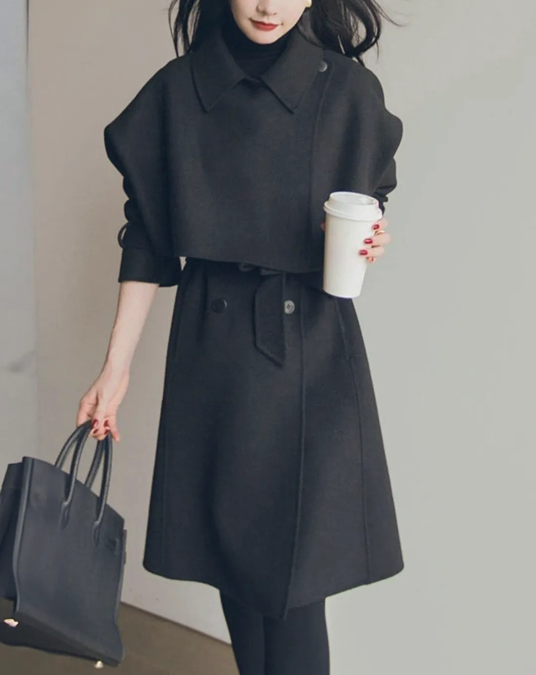 ♀Short Coat & Gilet Dress
