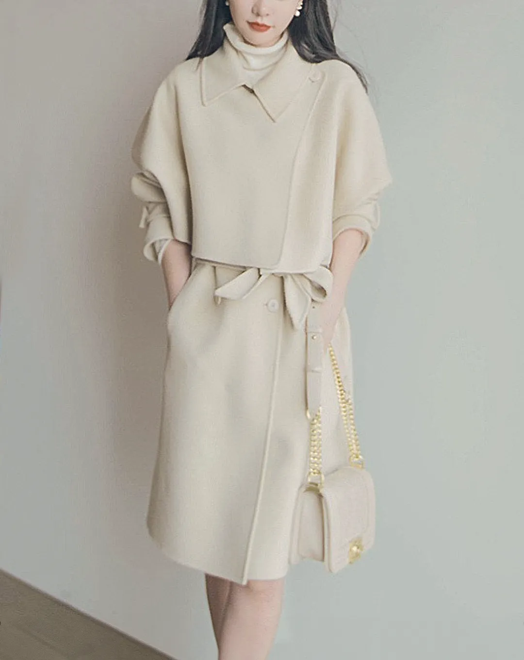 ♀Short Coat & Gilet Dress