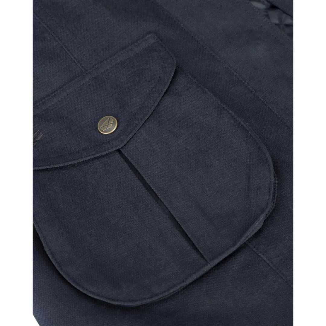 Struther Ladies Field Coat - Navy by Hoggs of Fife