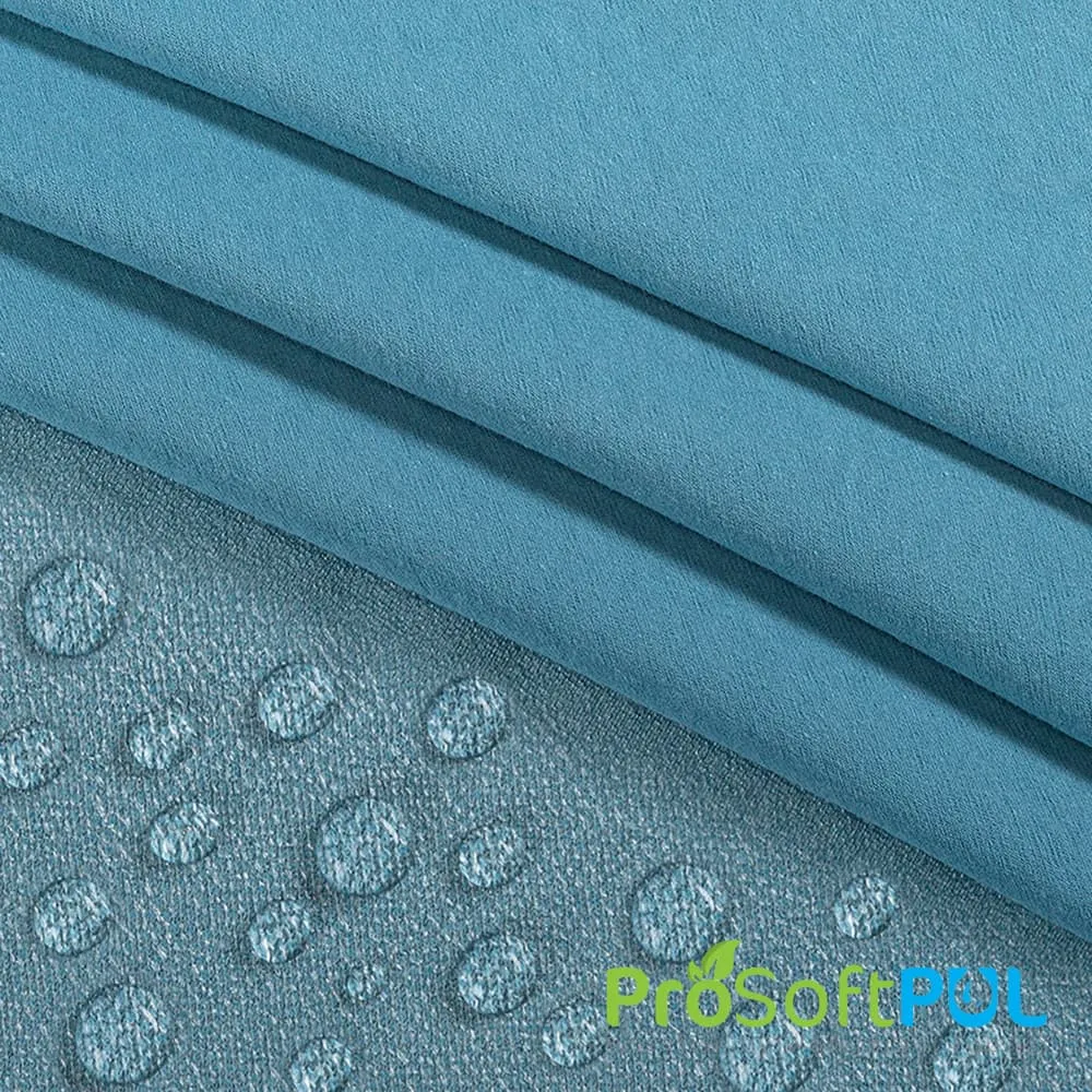 V2 ProSoft® Stretch-FIT Organic Cotton Jersey LITE Waterproof ECO-PUL™ Silver Fabric (W-638)