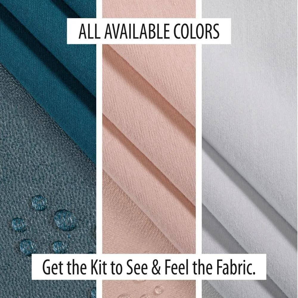 V2 ProSoft® Stretch-FIT Organic Cotton Jersey LITE Waterproof ECO-PUL™ Silver Fabric (W-638)