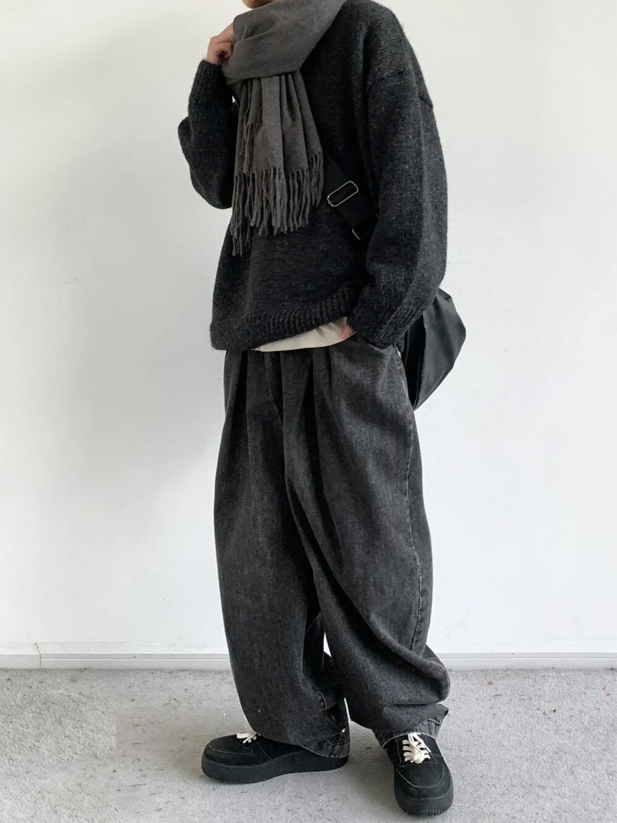 WLS Retro Loose Cardigan Sweater