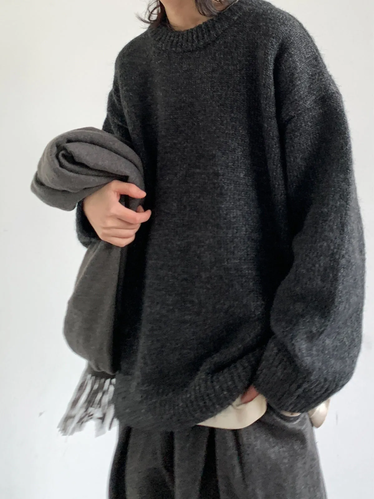 WLS Retro Loose Cardigan Sweater